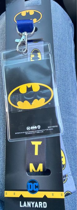 Batman id  lanyard