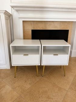 White Nightstands