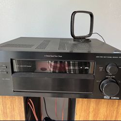 Stereo Receiver w/ remote, great condition.