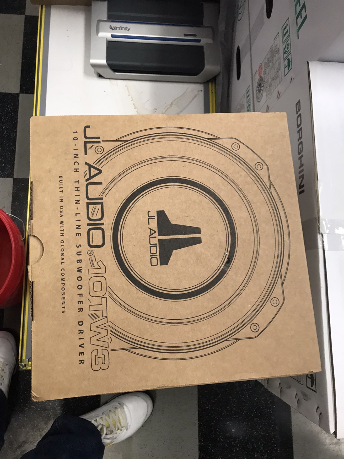 Jl Audio TW3 Shallow Mount 10 Inch Subwoofer