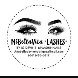 Eye Lashes And Nails