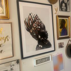 Framed photo