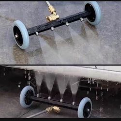 🔥 5000PSI car chassis high pressure washer 16 inch car washing locomotive bottom water