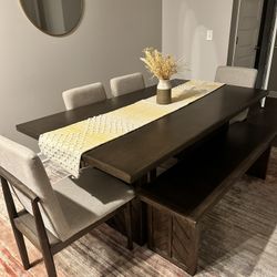 Ashley Furniture Dining Table and Chairs