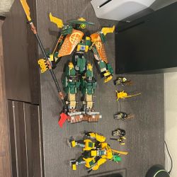 Ninjago Lego Set Lloyd Mech Has All Characters And Weapons