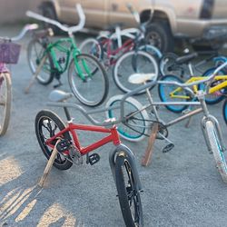 20" BMX and beach cruisers