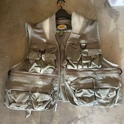 Cabelas Fly fishing vest Size XL 