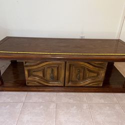 3-Piece Table Set Vintage 1980’s French Provincial