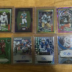 Numbered NFL Cards/Autographs
