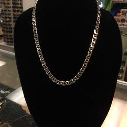 .925 Silver Mariner Link Chain 