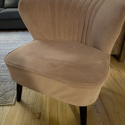 Pink Vanity Chair 