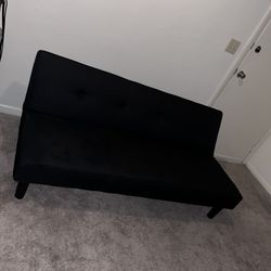 Black Futon Couch  