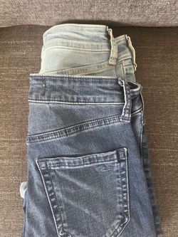 Hollister Skinny jeans, light blue and medium blue