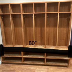 Hall Tree Entryway Bench/Storage - $500 Or Best Offer