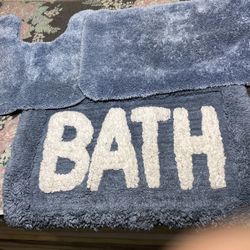 Blue Bath Set 