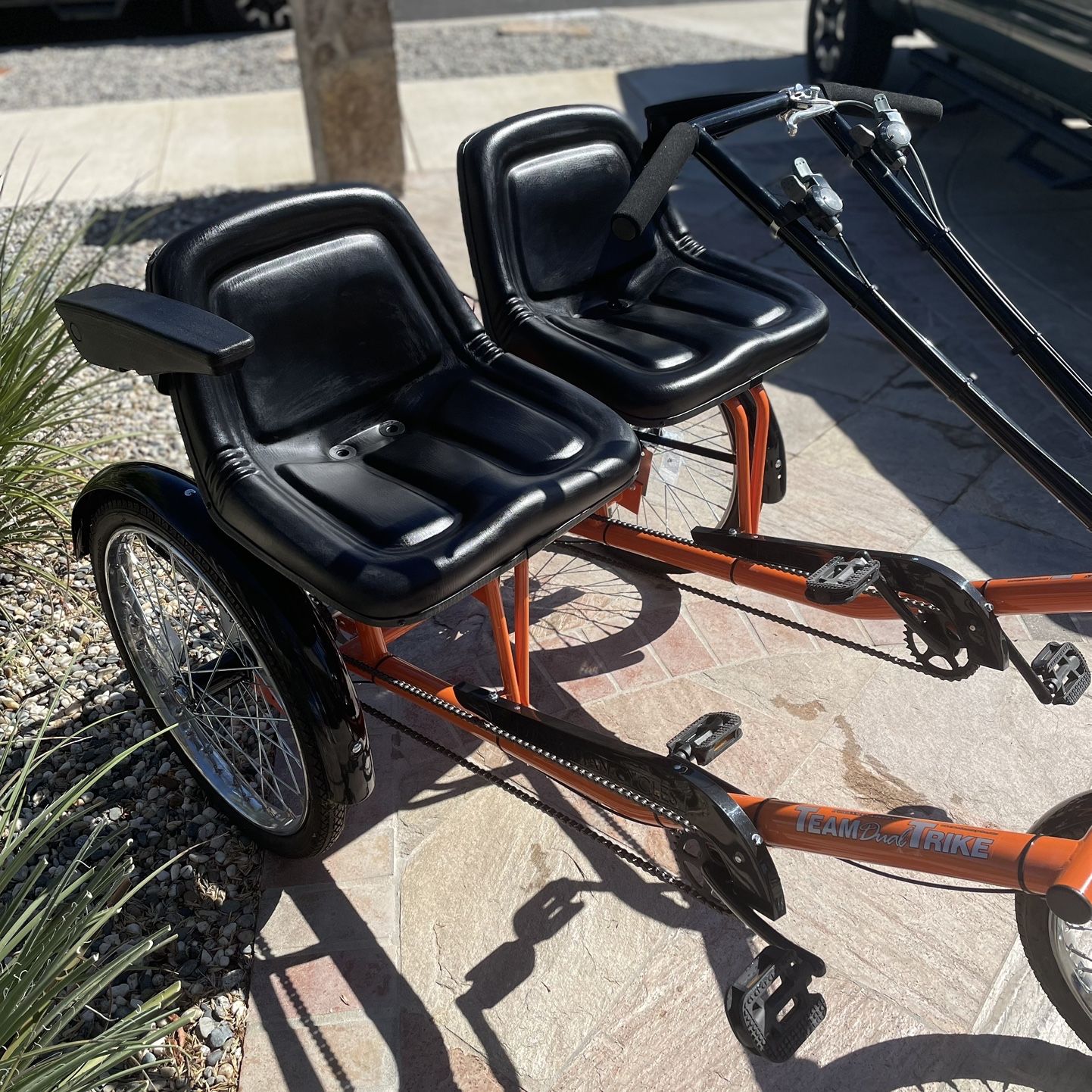 Adult Tandem Recumbent Trike