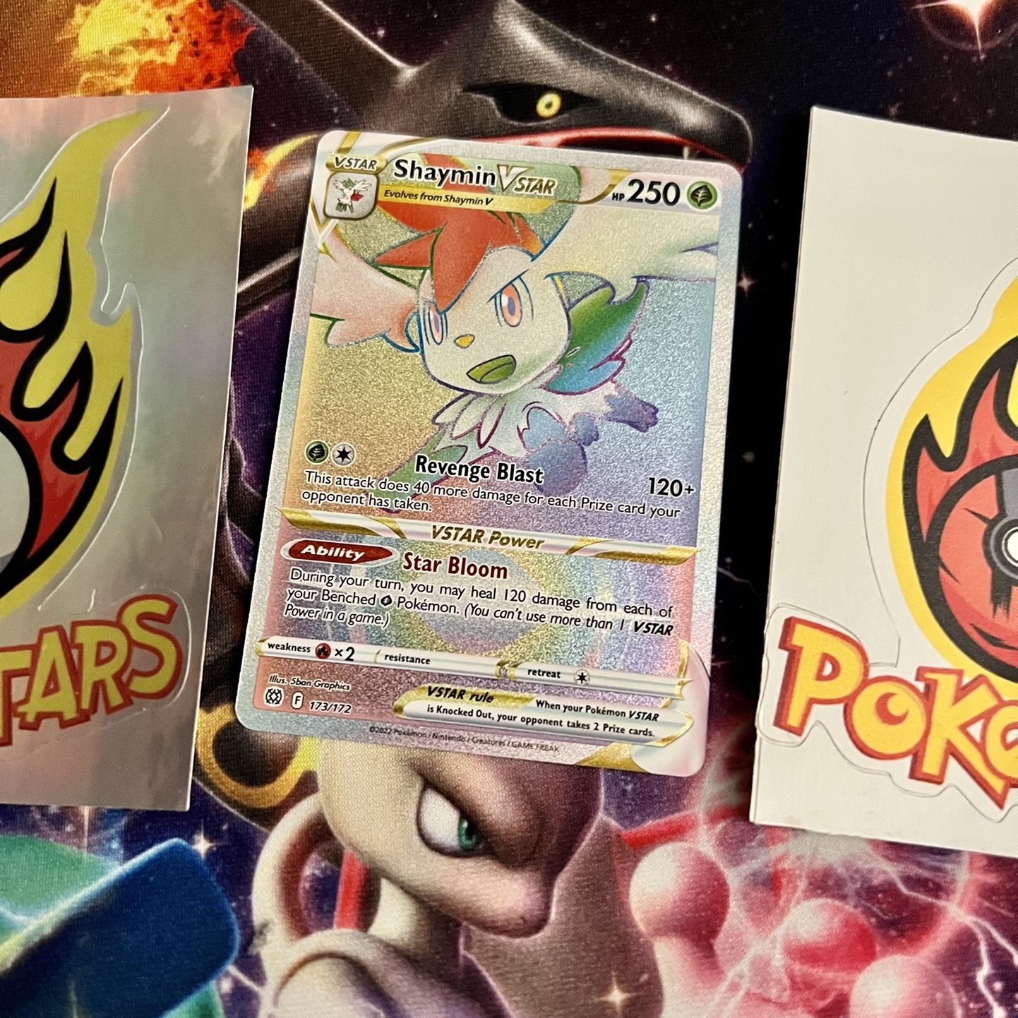 Pokémon Shaymin V Star Rainbow Card Brilliant Stars for Sale in El Monte,  CA - OfferUp