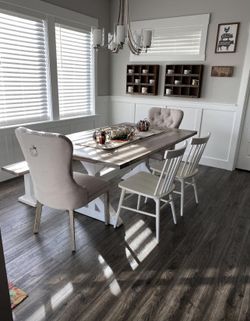 Taking Orders Farm Table And Bench 