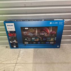 Hd387 55” Philips smart 4k led Uhd tv