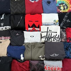 Sweaters, Longsleeves, Hoodies Wholesale Lot - Serious Buyers Only!