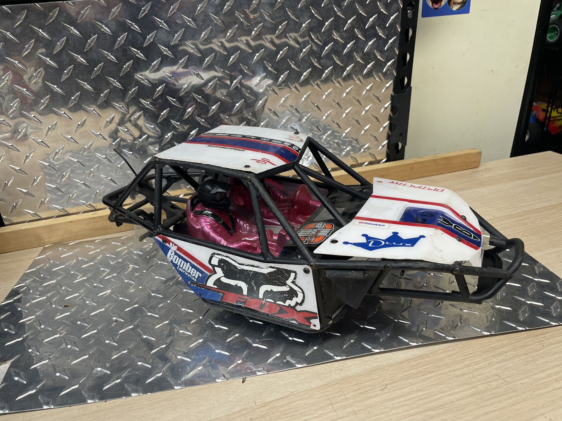 Rc Axial Bomber Cage And Skid Plate
