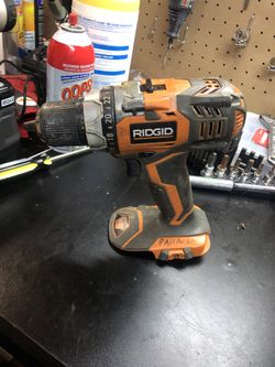 Ridgid drill 18v