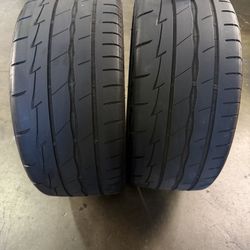 Pair Of 2 Used Tires 245/35/18 Firestone 245 35 18