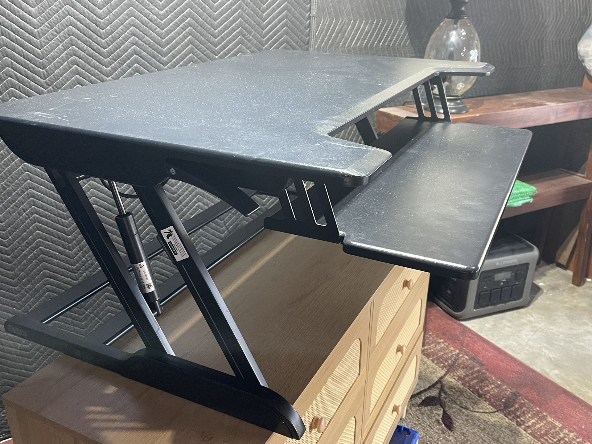 2 sit-stand desk risers (DELIVERY AVAILABLE)