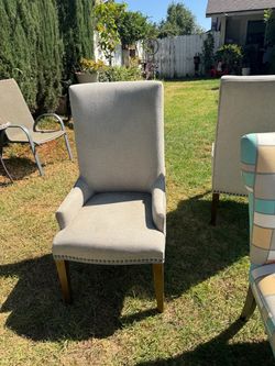 Free 2 beige chairs
