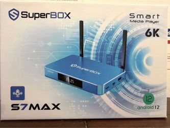 SUPERBOX • VSEEBOX • S7 MAX • S7 PRO • S7 ULTRA • V6 PLUS • V6 MAX • ELITE ULTRA SMART TV BOX • STREAMING DEVICE • 4K MEDIA PLAYER • ANDROID TV BOX • 