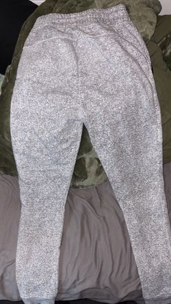 Gray Marled Fleece Jogger Sweatpants