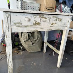 antique desk or side table 