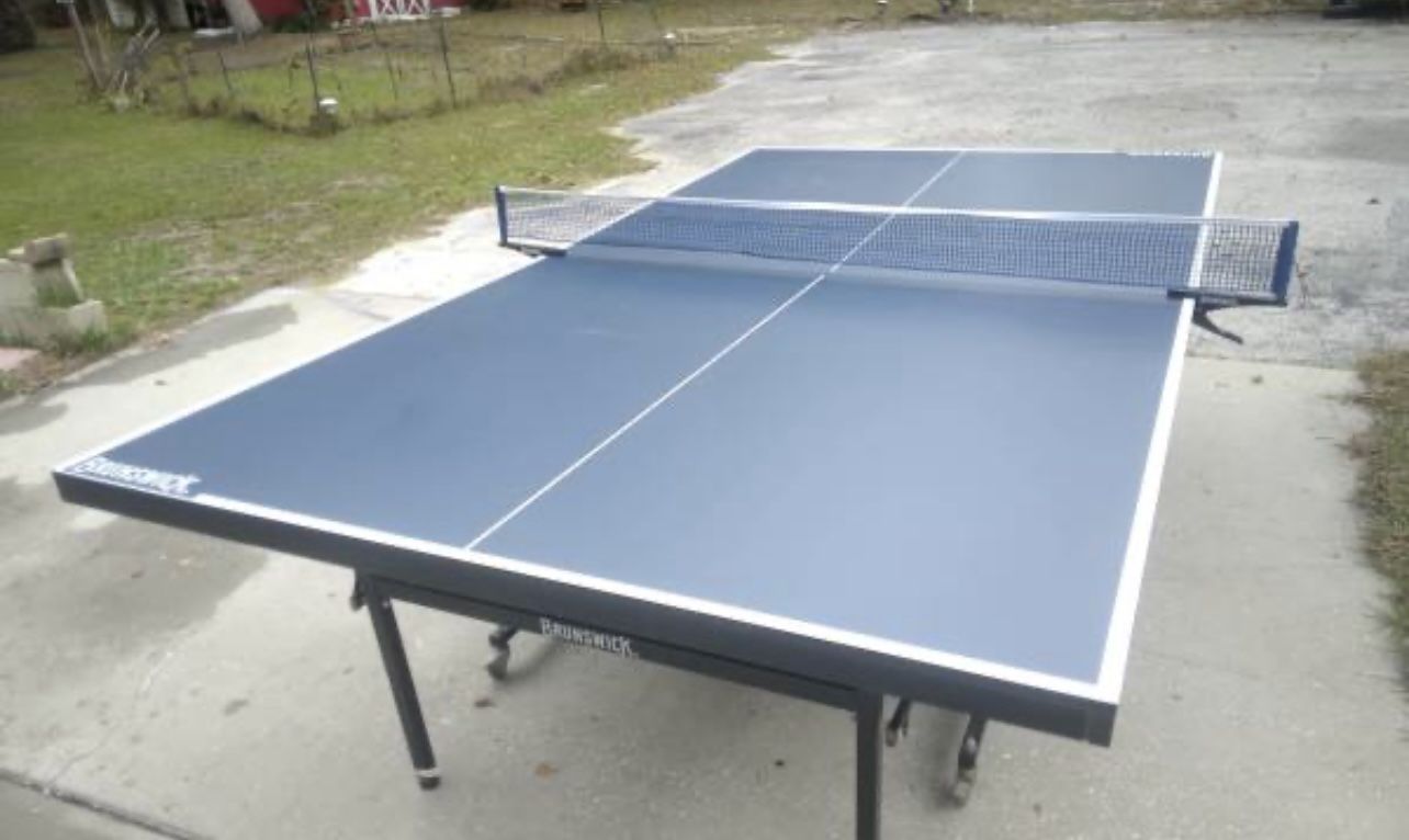 Brunswick XC3 Ping Pong Table Tennis  Table