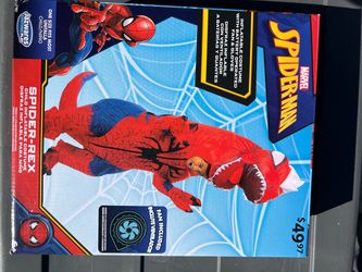 Spider-Man dinosaur inflatable costume