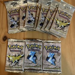 Fossil Booster Packs 