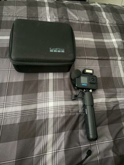 GoPro Action Camera with Case and Accessories