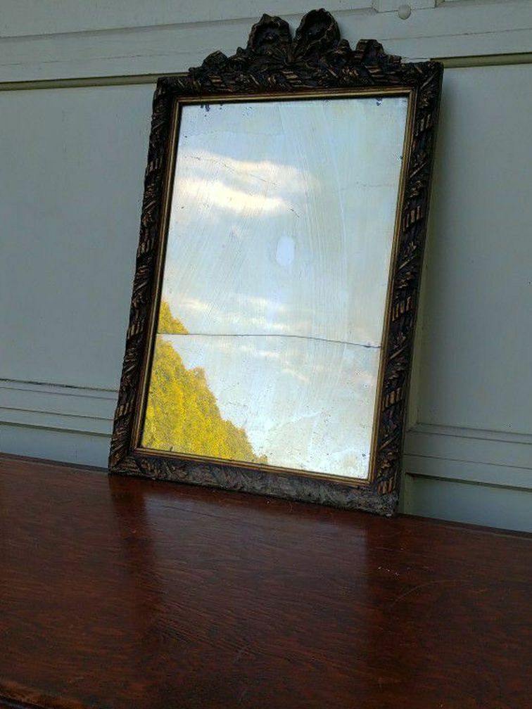Vintage Frame & Mirror