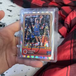 signed by cooper flag card