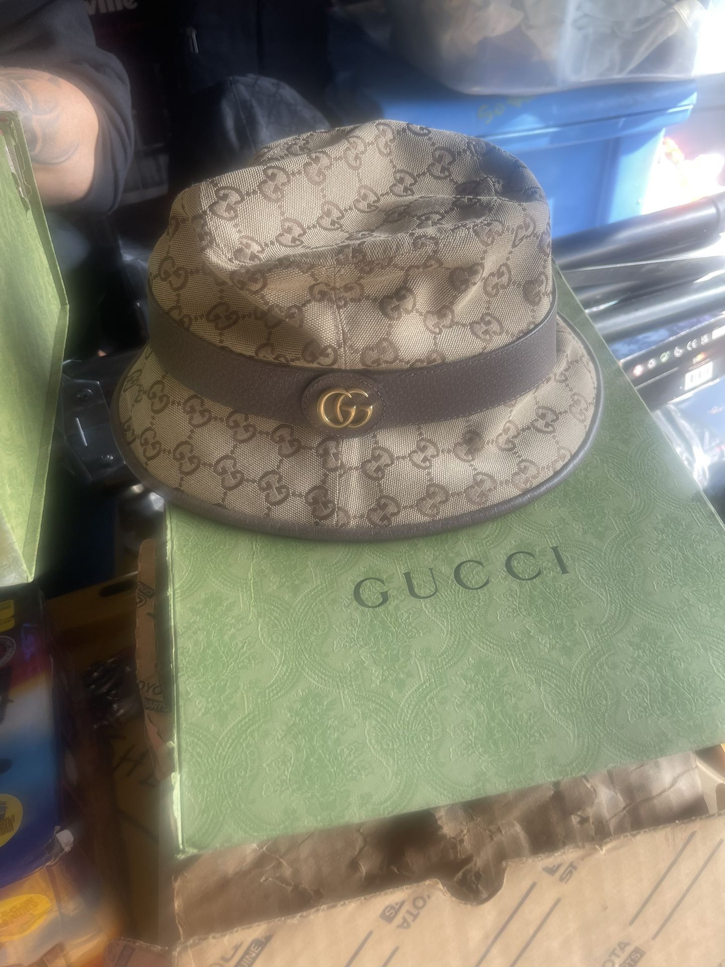 Gucci Bucket Hat Brand New Unworn 60cm