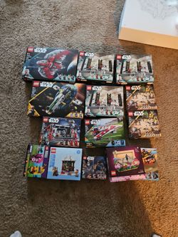 LEGO Star Wars Sets Collection – Sealed Boxes + More!
