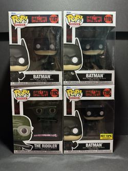 The Batman Funko Pop Lot