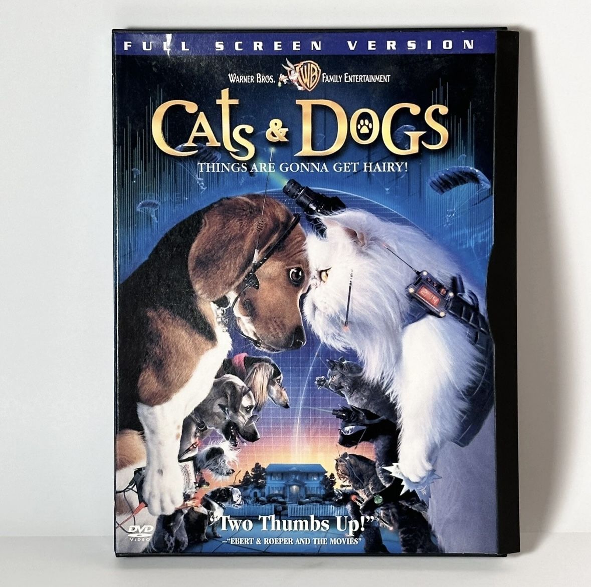 Cats & Dogs (DVD, 2001, Full Frame Version)