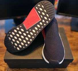Adidas NMD CS2 Core Black Red Solid Size 10 US Men s for Sale in