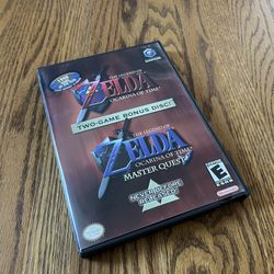 Nintendo GameCube Game - The Legend of Zelda: Ocarina of Time & Master Quest - 2003