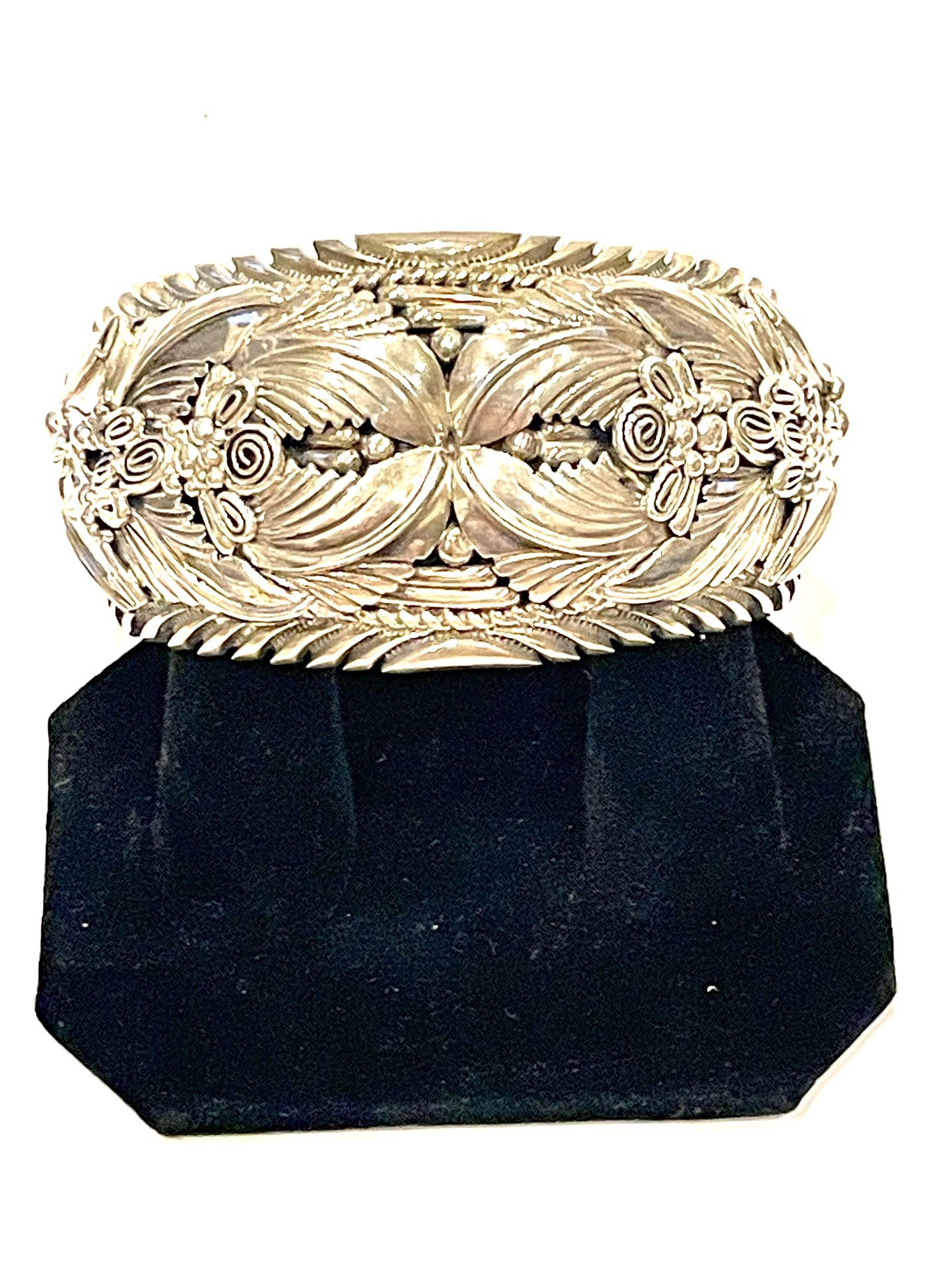 Sterling Designer Cuff Bracelet 7.5”