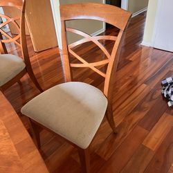 Dining Table With 6 Chairs And Extensión