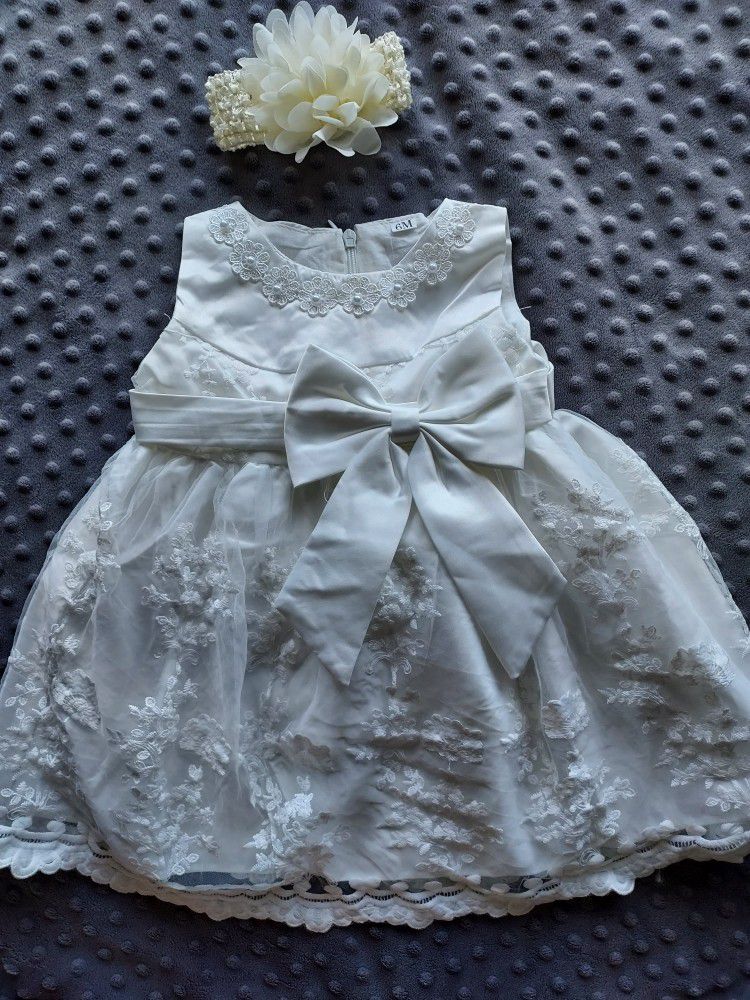 Beautiful Elegant Dress for 6 months old baby girl - BRAND NEW!
