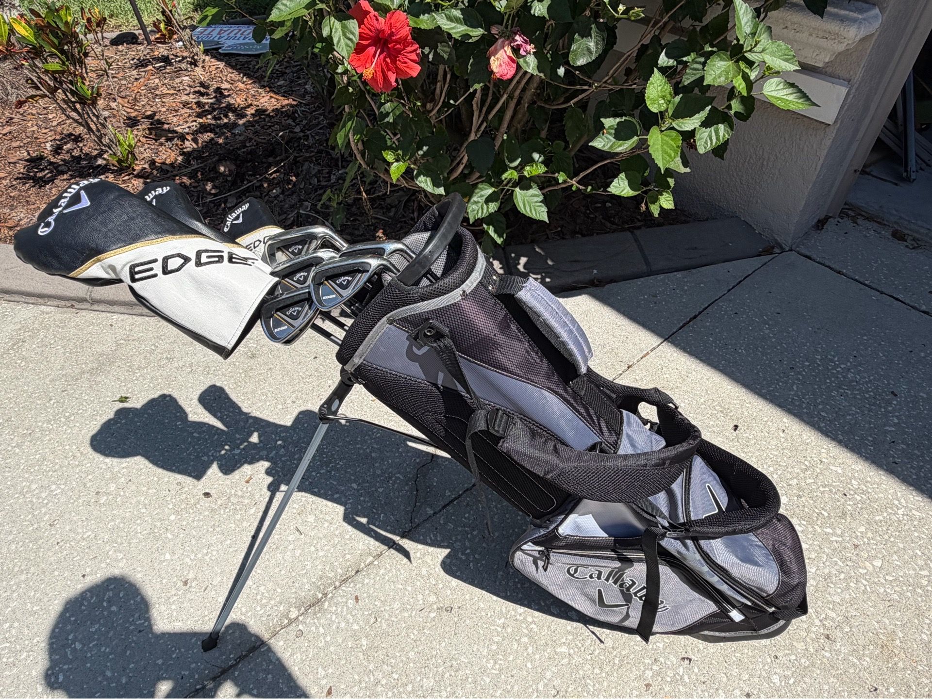 Callaway Golf club set with stand bag