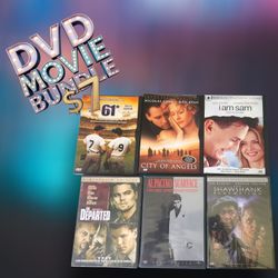 DVD Movie Bundle Lot 7 Classic Used DVDs - Excellent Condition - Pickup Only Rancho Cucamonga