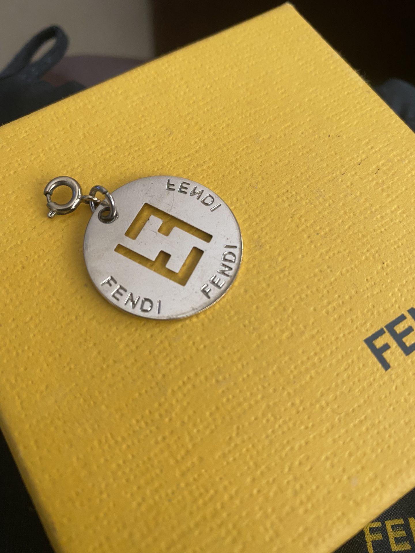 Metal Gold Color FeNDI Charm $80